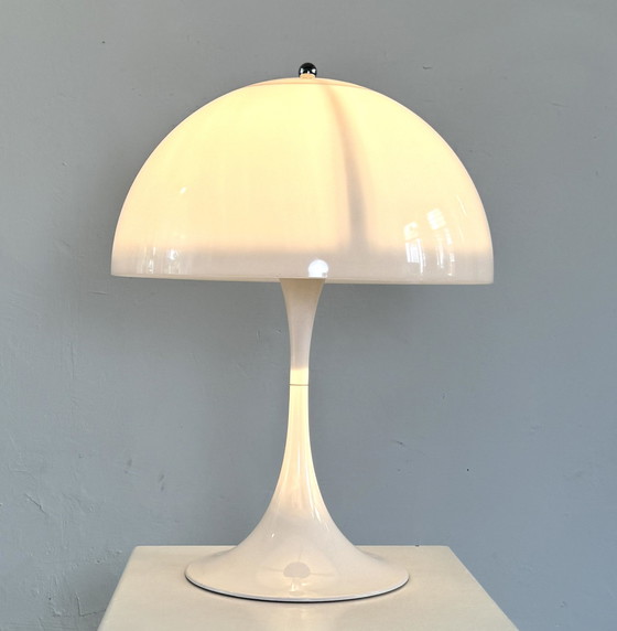 Image 1 of LARGE MODEL PANTHELLA ‘MUSHROOM’ TABLE LAMP BY VERNER PANTON FOR LOUIS POULSEN, DENMARK, 1971
