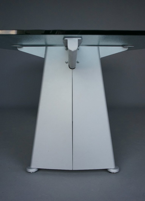 Image 1 of Table de Salle à Manger Trapèze Jean Prouvé pour Tecta, 1980s