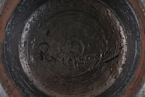 Image 1 of Ciotola in ceramica firmata dal laboratorio belga Perignem, anni &#39;60