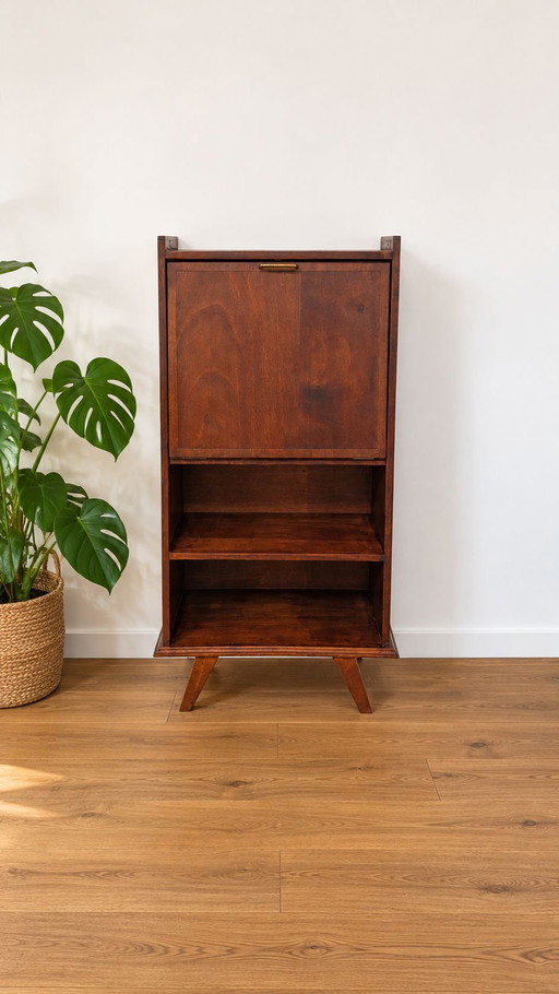 Vintage Scandinavian design secretary desk