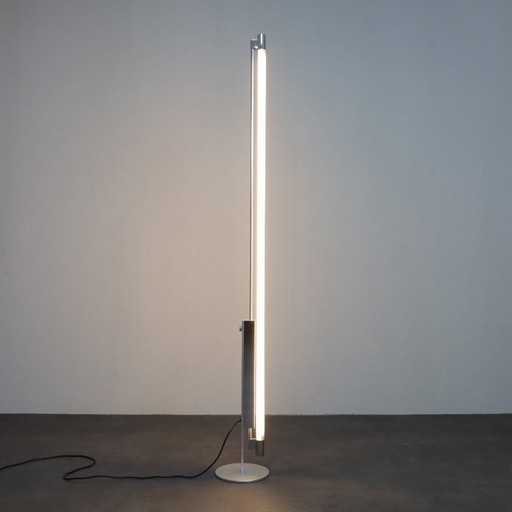 Postmoderne trapeziumvormige vloerlamp van Erwin Egli voor RIBAG, Zwitserland, 1995