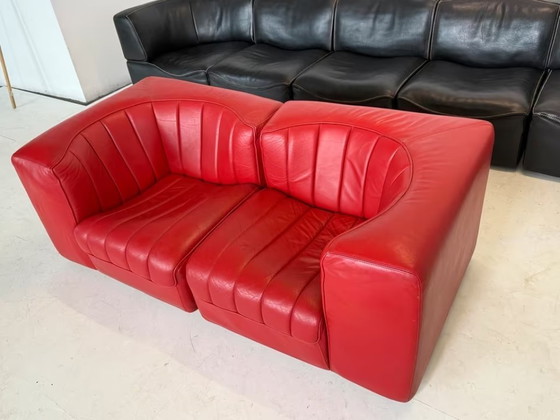 Image 1 of Canapé en cuir Tito Agnoli Novemila Arflex Canapé Fauteuil Design