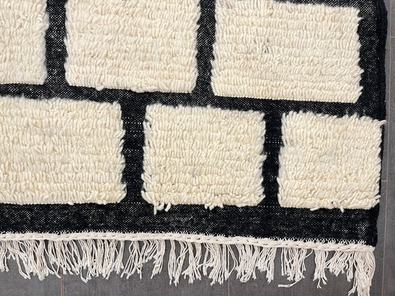 Image 1 of Alfombra bereber de lana hecha a mano - 256 cm x 154 cm