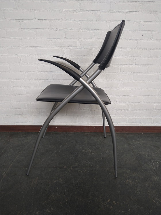 Image 1 of 4x Calligaris designer chairs