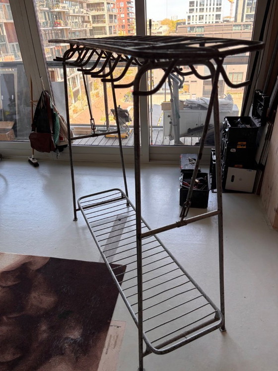 Image 1 of Industrial free-standing coat rack