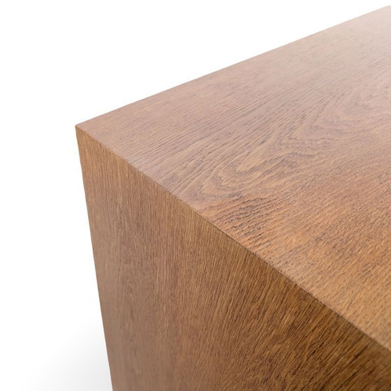 Image 1 of Midcentury Rollladenschrank Kommode Eiche Jalousie Büroschrank