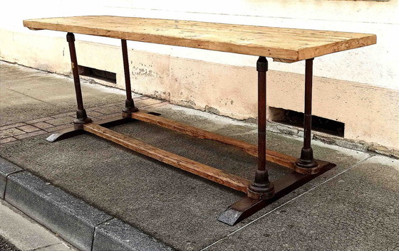 Image 1 of Table d'atelier 2,60 m