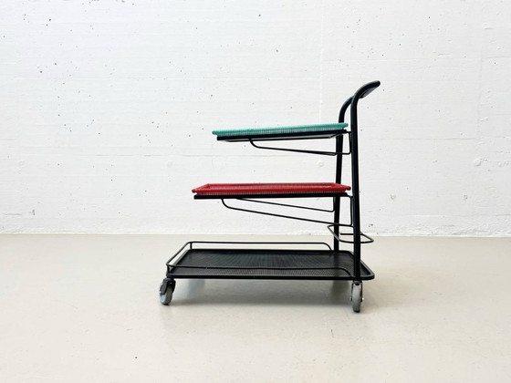 Image 1 of Carrito de servicio Demon de Mathieu Matégot, Francia, década de 1952