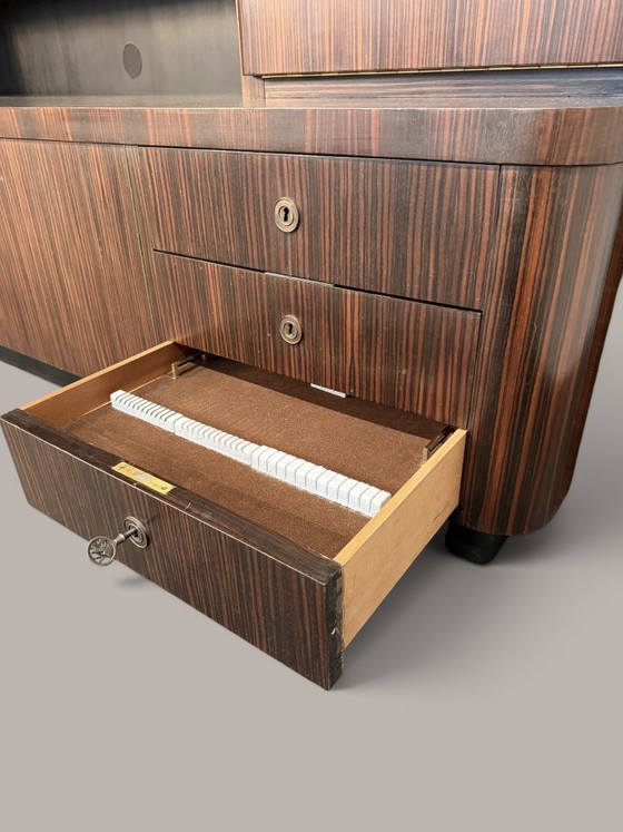 Bruno Paul – Large Cabinet of New Objectivity, Circa 1930 – Sideboard cabinet, Wood (photo 4 of 14)