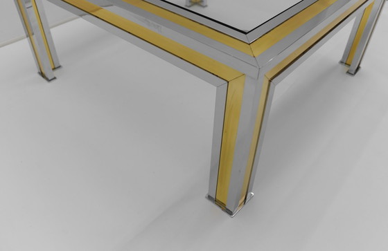 Image 1 of Square Bicolor Coffee Table, 1970s