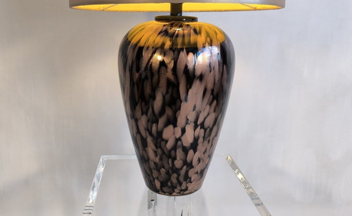 ✨💎Murano Avventurina Table Lamp — Vincenzo Nason, 1969, Perfect Condition💎✨ – tafellampen, Glass