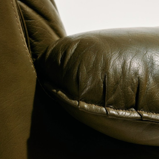 Image 1 of MK10258 Ledersofa-Set, 3-teilig