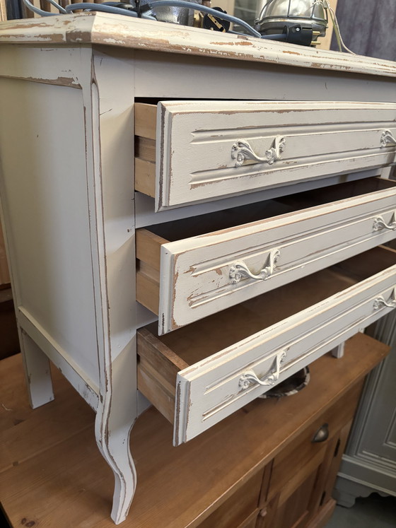 Image 1 of Vintage Brocante chest of drawers