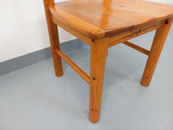 Image 1 of Rainer Daumiller vintage Scandinavian pine chair from the 70s