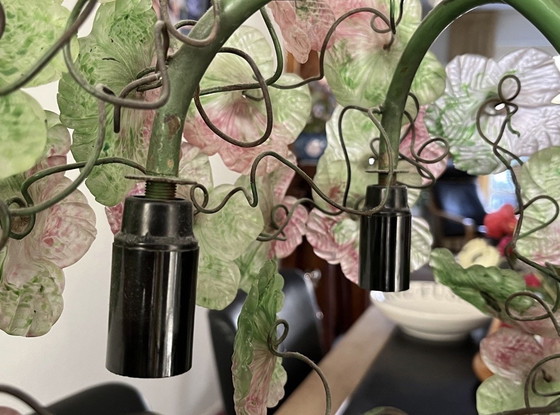 Image 1 of Iconic Murano Wall Lamp | Cesare Toso | Art Nouveau | 1970s