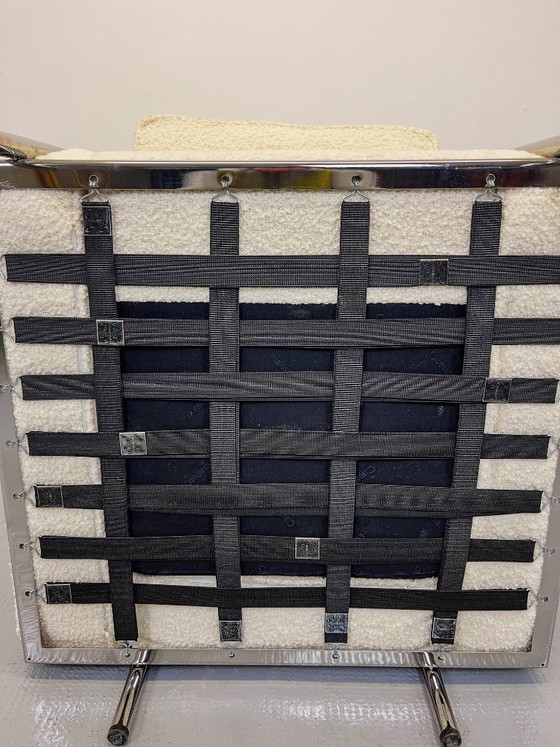 Image 1 of Lc2 Chair Bouclè Tissue, Le Corbusier, Cassina, Charlotte Perriand Seats