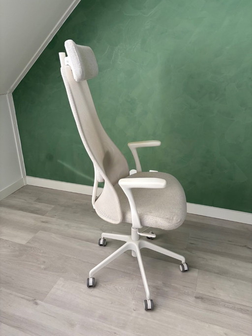 Witte IKEA bureaustoel