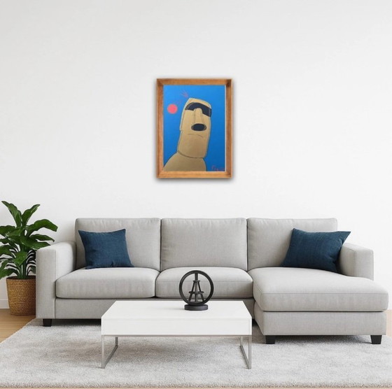 Image 1 of Acryl auf bespanntem Keilrahmen 46x33 cm.