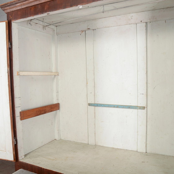 Mobile dipinto marrone italiano del XIX secolo con cornici nere – Armadi, Legno, Rustic (photo 13 of 14)