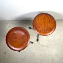 Set Of 2 School Stools "Marko"