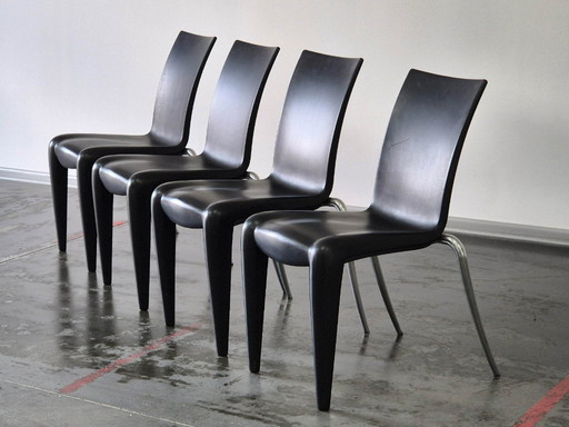 Vintage Chair Louis XX by Philippe Starck for Vitra, 1990s, Set of 4
