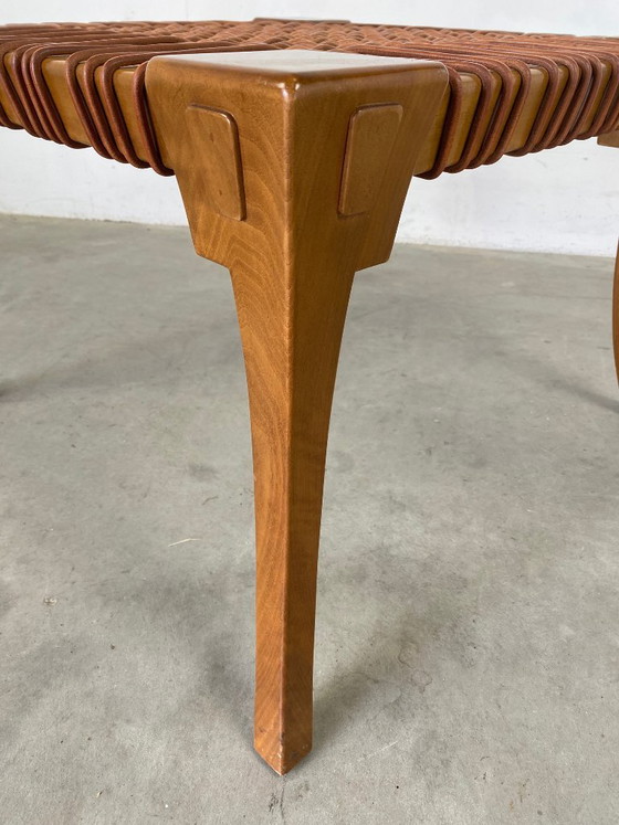 Tabouret Klismos de T.H. Robsjohn-Gibbings pour Saridis d'Athènes, années 1960 – Saridis of Athens, Wood (photo 10 of 11)