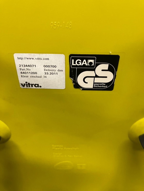 Image 1 of 6x Vitra DAW stoelen