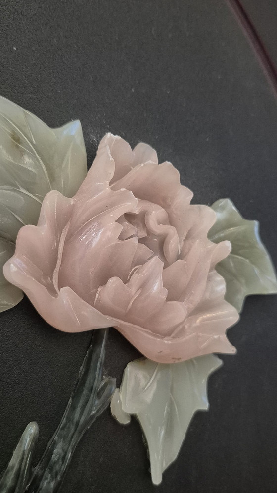 Image 1 of Decorazione murale cinese con pietre preziose