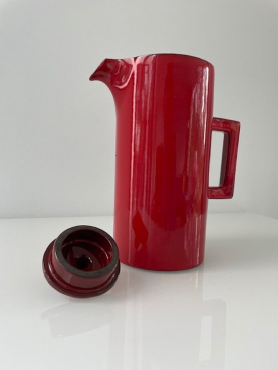 Image 1 of 14-piece Vintage Dutch design Hofra coffee set H. Wagner