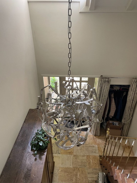 Image 1 of Lampadario a cono Delphinium di marca van Egmond