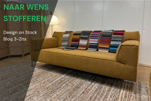 Design On Stock Bloq 3-Zits Bank – NIEUW Op Maat GARANTIE – 3 5 zitsbanken, Other