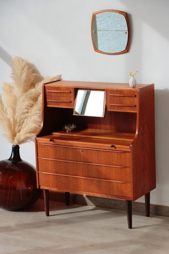 Image 1 of Scrivania da ufficio in teak Royal Board - Svezia - anni '60