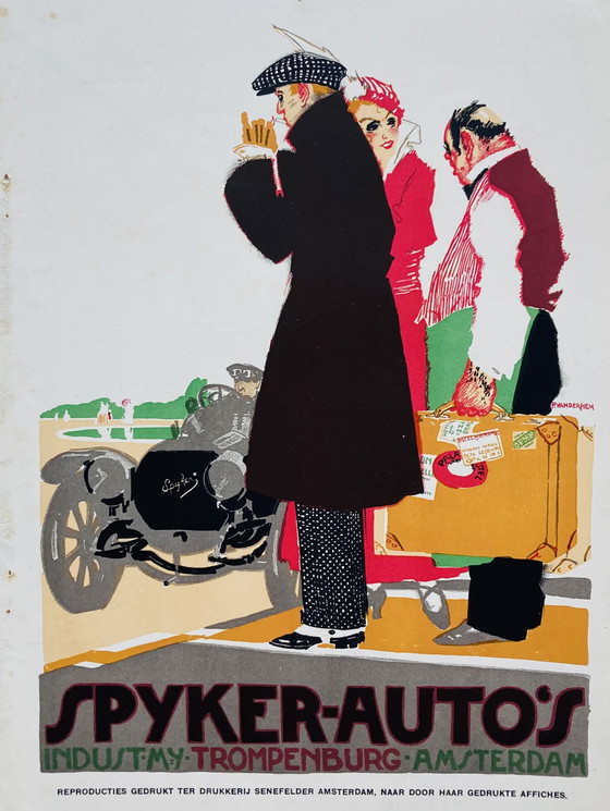 Image 1 of Vintage Posters - Set Of 2 - Piet Van Der Hem