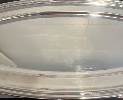 Plat argenté