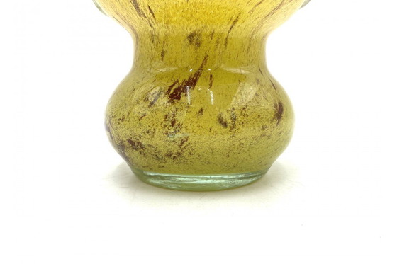 Image 1 of Glass vase, designed by Wiesław Sawczuk, Łysa Góra, 1970s.