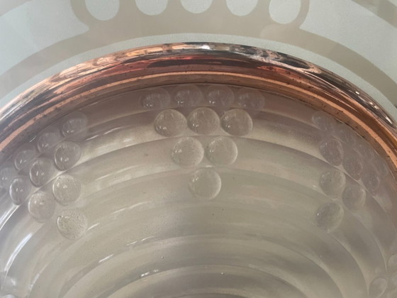 Image 1 of Hanging lamp Sliding lamp Ceiling lamp art deco 1930 Grapes French