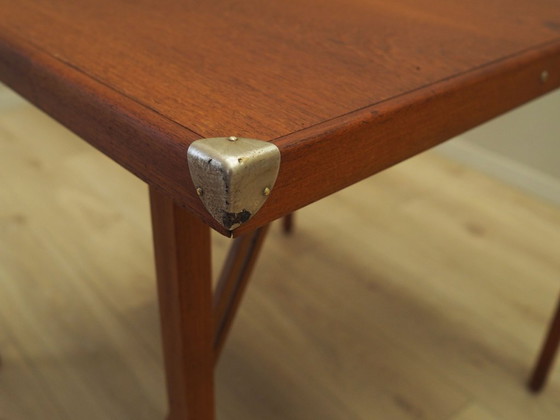 Image 1 of Table à cartes pliante, design danois, années 1970, production : Danemark