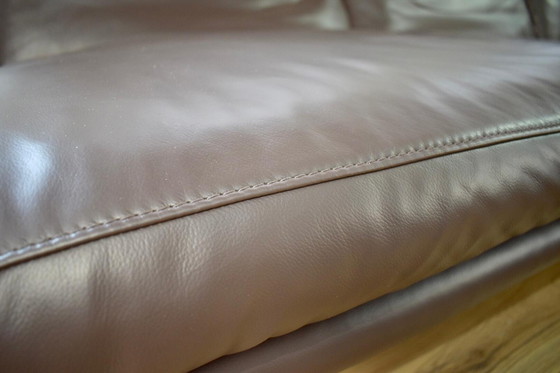 Image 1 of Divano in pelle Koinor Raoul in marrone con braccioli e schienali regolabili