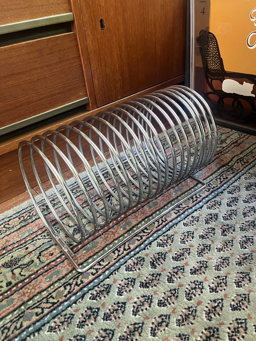 Chrome LP / Magazine Holder