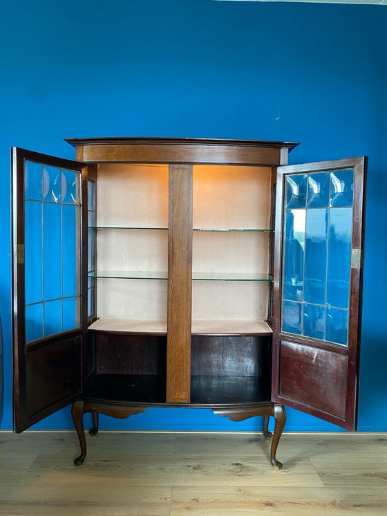 Image 1 of Vetrina / armadio d'argento inglese d'epoca