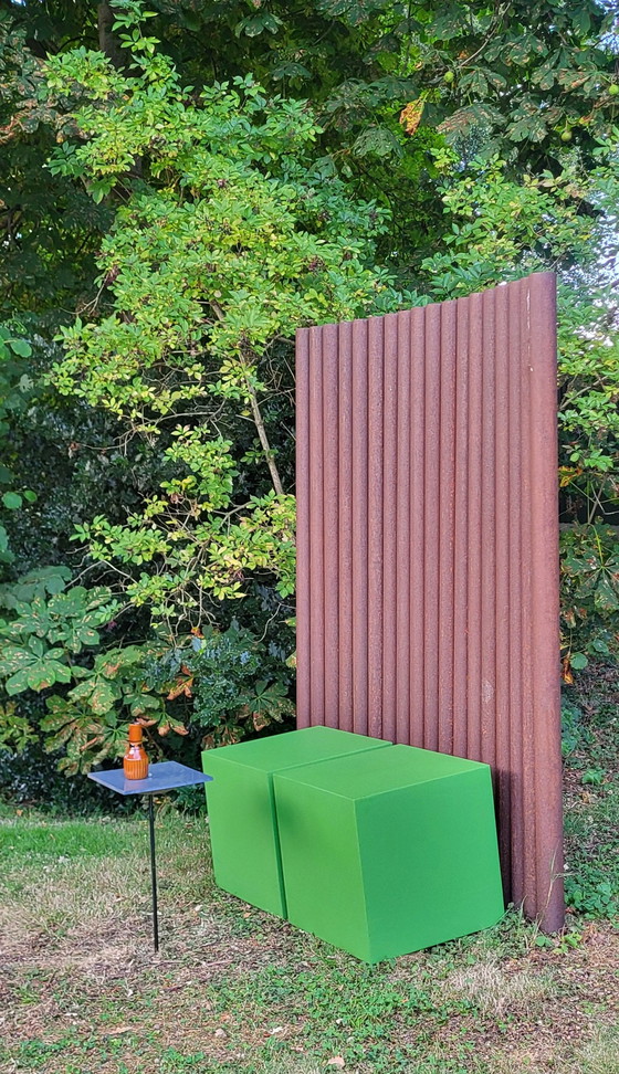 Image 1 of Puf cúbico o mesas auxiliares