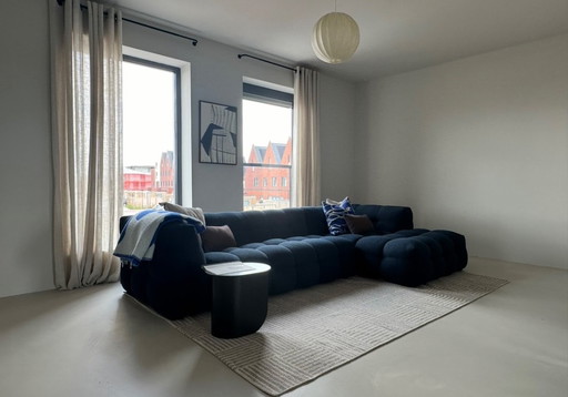Corner sofa dark blue design CUBE SOFA LAIF&NUVER Bubble sofa