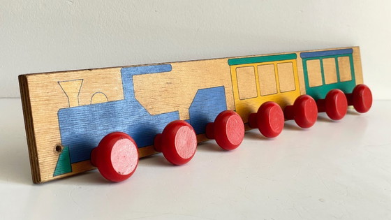 Image 1 of MANEGGIO IN LEGNO PER BAMBINI Anni '50-'60