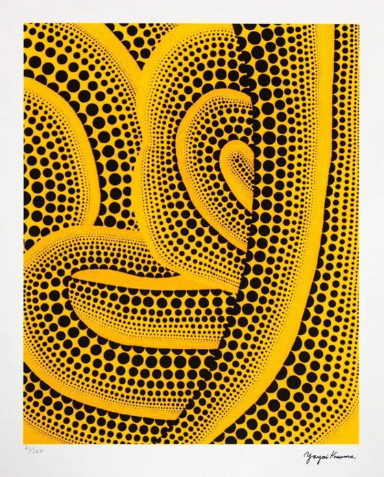 Image 1 of Nach Yayoi Kusama, Welle, Lithografie, 1990er Jahre