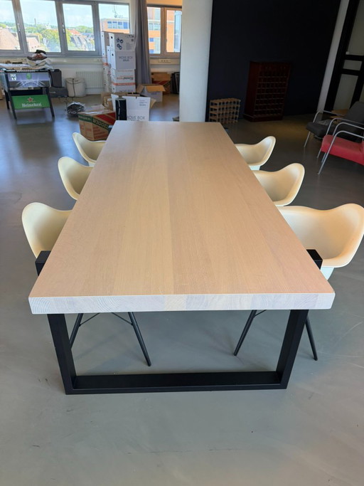 Tavolo della piantagione Bert – Bert Plantagie, eettafels, Metal, Wood