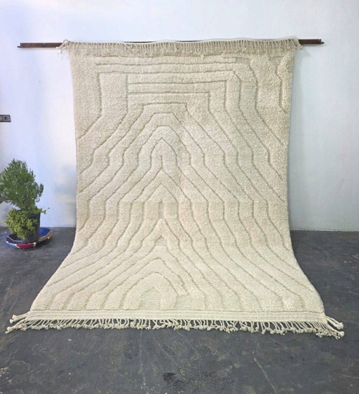 Alfombra bereber Beni Ouarain 300x200 hecha a mano