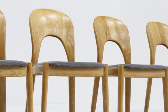 4 Vintage Danish Dining chairs by Niels Koefoed – Wood (photo 8 of 8)