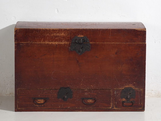 Antique Japanese Chest - Meiji Period (c. ) #20 – Chest of drawers, Wood, Metal (photo 35 of 40)