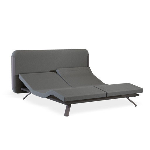 Letto MLine Element Spirit 180x200 cm – tweepersoonsbedden, Plastic, Textile