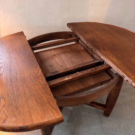 Image 1 of Mesa extensible con 8 sillas